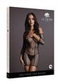 Load image into Gallery viewer, Le Desir Duo Net Sleeved Mini Dress
