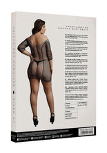 Load image into Gallery viewer, Le Desir Duo Net Sleeved Mini Dress
