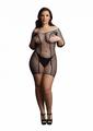 Load image into Gallery viewer, Le Desir Duo Net Sleeved Mini Dress
