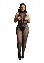 Load image into Gallery viewer, Le Desir Fishnet Lace Bodystocking - Black - Queen
