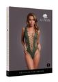 Load image into Gallery viewer, Le Desir V-Neck Teddy with Opaque Panels
