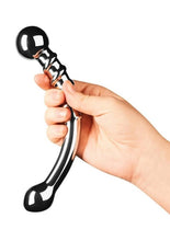 Load image into Gallery viewer, Le Wand Bow Dual End Dildo - Stainless
