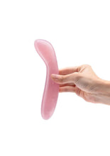 Load image into Gallery viewer, Le Wand Crystal G-Wand with Silicone Ring - Rose Quartz
