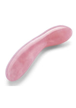 Load image into Gallery viewer, Le Wand Crystal G-Wand with Silicone Ring - Rose Quartz - Pink
