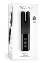 Load image into Gallery viewer, Le Wand Deux Silicone Rechargeable Dual Vibrator - Black
