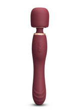 Load image into Gallery viewer, Le Wand Flat Top Fusion G Rechargeable Silicone Vibrator - Ruby - Red

