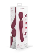 Load image into Gallery viewer, Le Wand Flat Top Fusion G Rechargeable Silicone Vibrator - Ruby - Red
