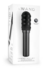 Load image into Gallery viewer, Le Wand Grand Bullet Rechargeable Silione Vibrator - Black
