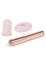 Load image into Gallery viewer, Le Wand Grand Bullet Rechargeable Silione Vibrator - Rose Gold
