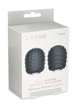 Load image into Gallery viewer, Le Wand Original Silicone Textured Covers - Grey - 2 Per Pack
