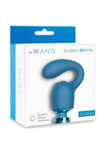 Load image into Gallery viewer, Le Wand Petite Glider Weighted Silicone Attachment - Blue
