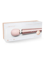 Load image into Gallery viewer, Le Wand Petite Rechargeable Silicone Vibrating Massager - Rose Gold

