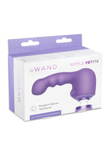 Load image into Gallery viewer, Le Wand Petite Ripple Silicone Attachment Cover - Purple/Violet
