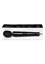 Load image into Gallery viewer, Le Wand Plug-In Massager - Sky - Black
