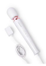 Load image into Gallery viewer, Le Wand Plug-In Massager - Sky - White
