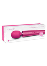 Load image into Gallery viewer, Le Wand Rechargeable Silicone Massager - Magenta
