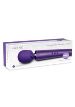 Load image into Gallery viewer, Le Wand Rechargeable Silicone Massager - Purple

