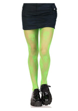 Load image into Gallery viewer, Leg Avenue Alien Net Tights - Green - One Size
