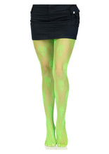 Load image into Gallery viewer, Leg Avenue Alien Net Tights - Green - One Size
