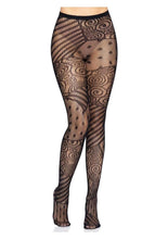 Load image into Gallery viewer, Leg Avenue Doll Net Tights - Black - One Size
