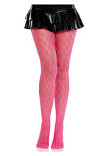 Load image into Gallery viewer, Leg Avenue Eyelet Net Tights
