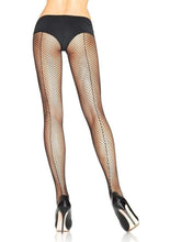 Load image into Gallery viewer, Leg Avenue Fishnet with Backseam Pantyhose - Black - One Size
