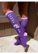 Load image into Gallery viewer, Leg Avenue Horny AF Knee Socks

