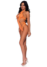 Load image into Gallery viewer, Leg Avenue Lace Cut Out Strappy Bodysuit
