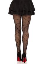 Load image into Gallery viewer, Leg Avenue Love Struck Heart Net Tights
