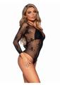 Load image into Gallery viewer, Leg Avenue Micro Net Snap Crotch Skull Bodysuit

