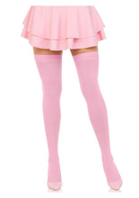 Load image into Gallery viewer, Leg Avenue Nylon Over The Knee - Pink - One Size
