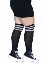 Load image into Gallery viewer, Leg Avenue Over The Knee Athletic Socks
