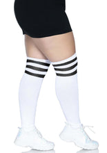 Load image into Gallery viewer, Leg Avenue Over The Knee Athletic Socks
