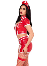 Load image into Gallery viewer, Leg Avenue Red Alert Nurse Costume
