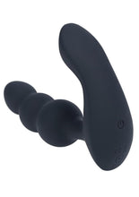 Load image into Gallery viewer, Levelz Dual Motor Beaded Vibrating Liquid Silicone Rechargeable Prostate Stimulator with Remote Control
