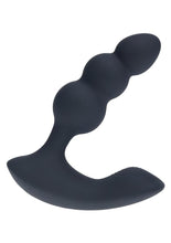 Load image into Gallery viewer, Levelz Dual Motor Beaded Vibrating Liquid Silicone Rechargeable Prostate Stimulator with Remote Control - Black
