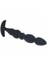 Load image into Gallery viewer, Levelz Multi Textured Silicone Flared Anal Probe
