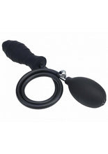 Load image into Gallery viewer, Levelz Ribbed Inflatable Silicone Anal Plug
