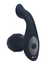 Load image into Gallery viewer, Levelz Vibrating and Rotating Silicone Rechargeable Anal Plug with Ball Stimulator
