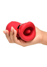 Load image into Gallery viewer, Lickgasm Kiss Me More Kissing, Sucking and Vibrating Rechargeable Silicone Clitoral Vibrator
