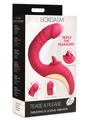Load image into Gallery viewer, Lickgasm Tease and Please Rechargeable Silicone Thrusting Andamp; Licking Vibrator
