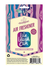 Load image into Gallery viewer, Live, Laugh, Cum Air Freshener
