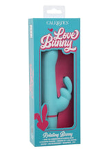 Load image into Gallery viewer, Love Bunny Rotating Bunny Rechargeable Silicone Rabbit Vibrator - Blue/Pink
