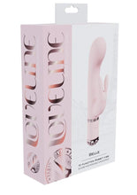 Load image into Gallery viewer, Loveline Belle 10 Function Silicone Rechargeable Rabbit Vibrator - Pink
