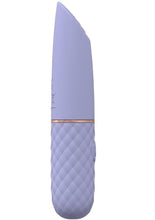 Load image into Gallery viewer, Loveline Beso Silicone Rechargeable 10 Speed Vibrating Mini Lipstick Vibe - Lavender
