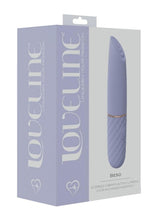Load image into Gallery viewer, Loveline Beso Silicone Rechargeable 10 Speed Vibrating Mini Lipstick Vibe - Lavender
