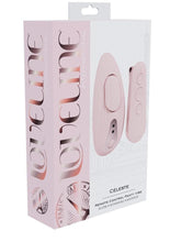 Load image into Gallery viewer, Loveline Celeste Rechargeable Silicone Panty Vibe with Remote - Pink
