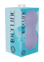 Load image into Gallery viewer, Loveline Comfortpulse 10 Function Vibrating Rechargeable Silicone Duo Massager - Lavender/Purple
