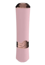 Load image into Gallery viewer, Loveline Dahlia 10 Function Silicone Lipstick Vibrator - Pink
