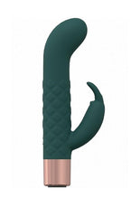 Load image into Gallery viewer, Loveline Devotion Silicone Rechargeable 10 Speed Mini Rabbit - Forest - Green
